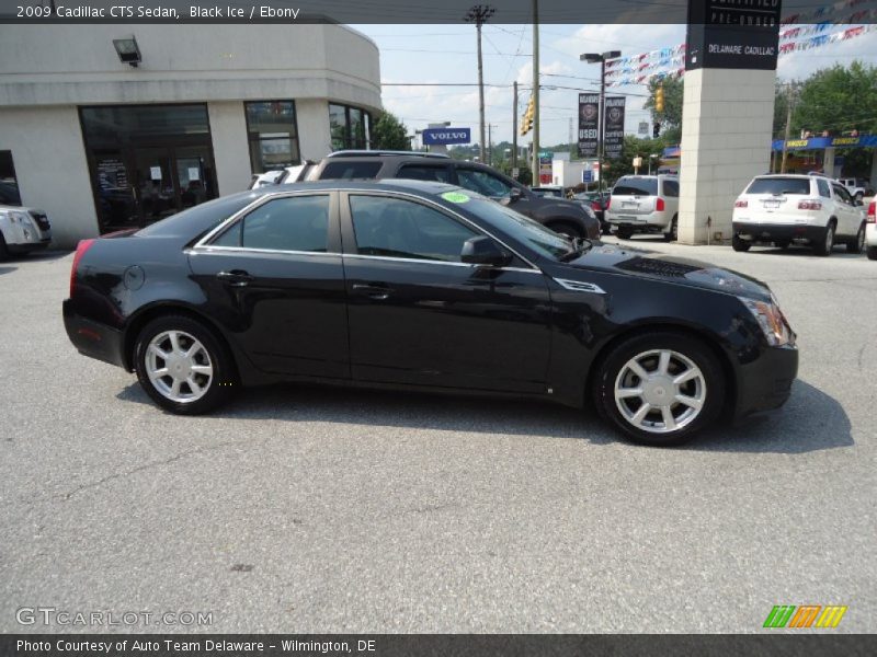 Black Ice / Ebony 2009 Cadillac CTS Sedan