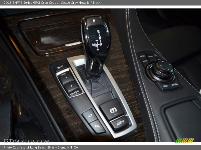 Space Gray Metallic / Black 2013 BMW 6 Series 650i Gran Coupe