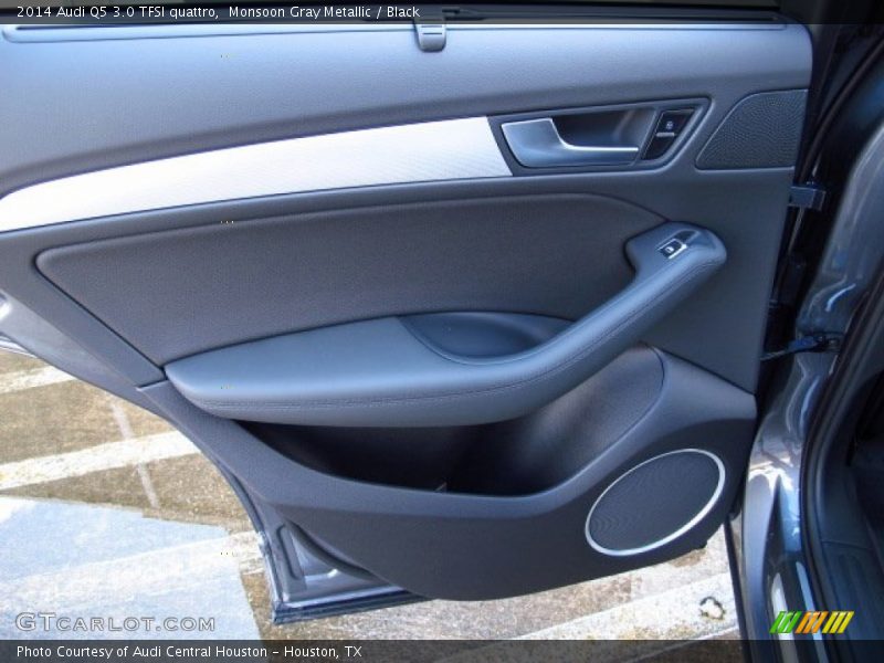 Monsoon Gray Metallic / Black 2014 Audi Q5 3.0 TFSI quattro