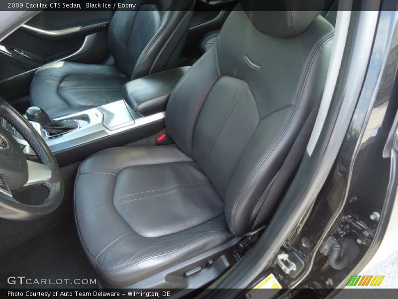 Black Ice / Ebony 2009 Cadillac CTS Sedan
