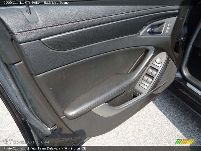 Black Ice / Ebony 2009 Cadillac CTS Sedan