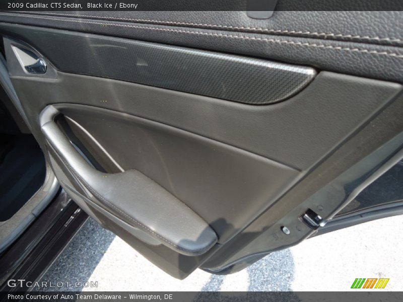 Black Ice / Ebony 2009 Cadillac CTS Sedan
