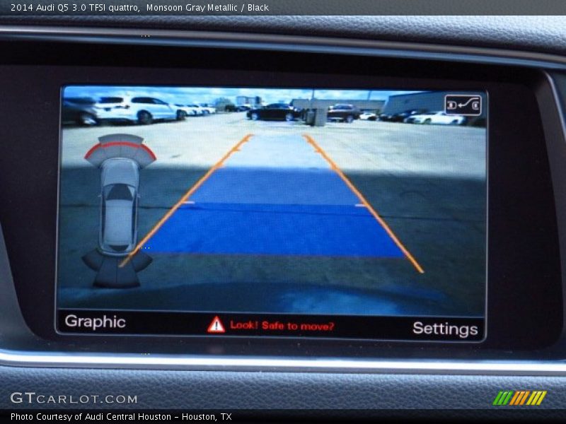 Monsoon Gray Metallic / Black 2014 Audi Q5 3.0 TFSI quattro
