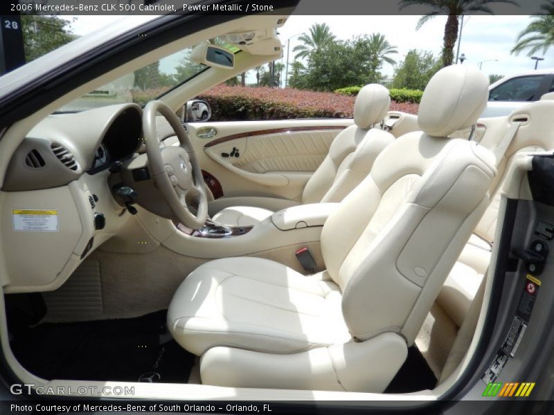  2006 CLK 500 Cabriolet Stone Interior