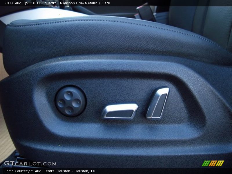 Monsoon Gray Metallic / Black 2014 Audi Q5 3.0 TFSI quattro