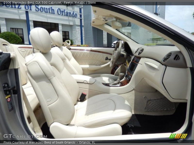 Front Seat of 2006 CLK 500 Cabriolet
