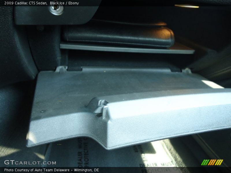 Black Ice / Ebony 2009 Cadillac CTS Sedan