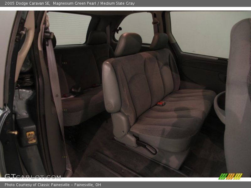 Magnesium Green Pearl / Medium Slate Gray 2005 Dodge Caravan SE