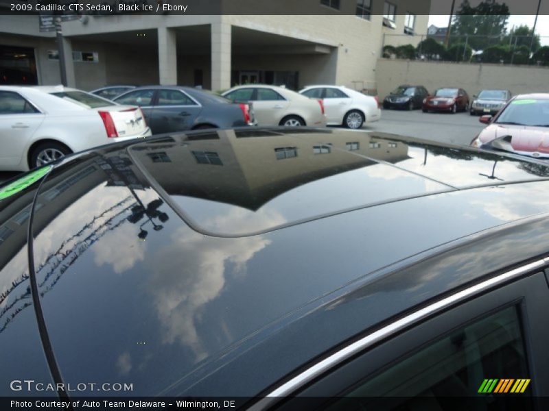Black Ice / Ebony 2009 Cadillac CTS Sedan