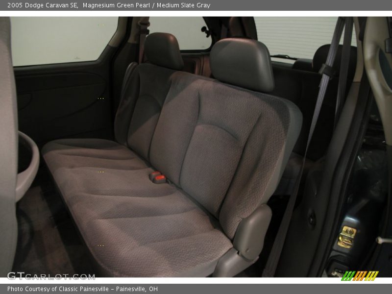 Magnesium Green Pearl / Medium Slate Gray 2005 Dodge Caravan SE