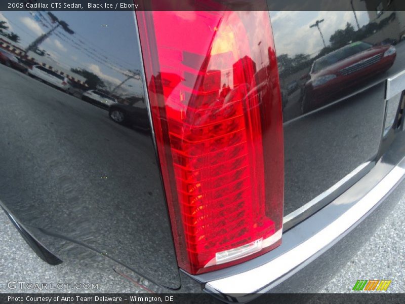 Black Ice / Ebony 2009 Cadillac CTS Sedan