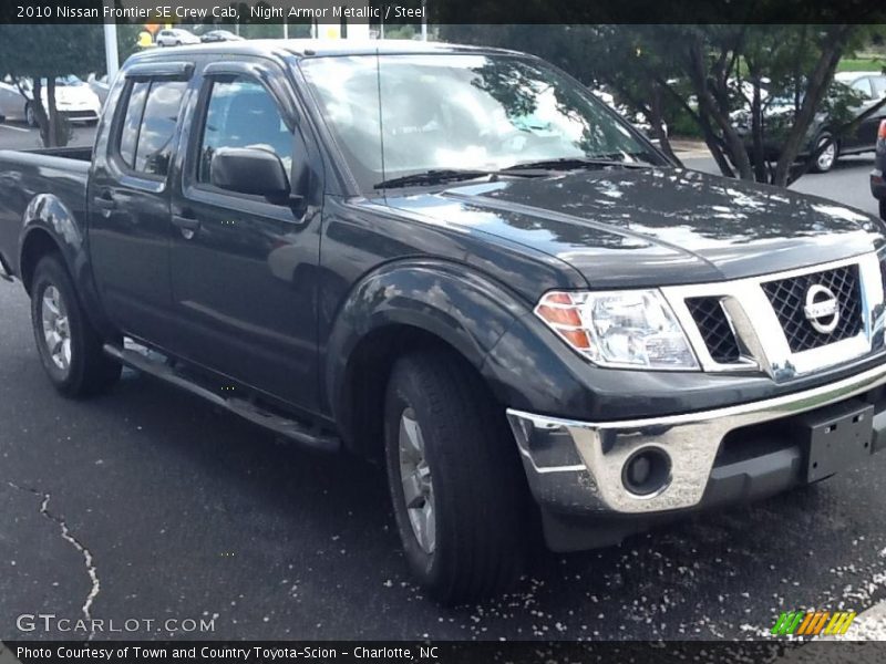 Night Armor Metallic / Steel 2010 Nissan Frontier SE Crew Cab