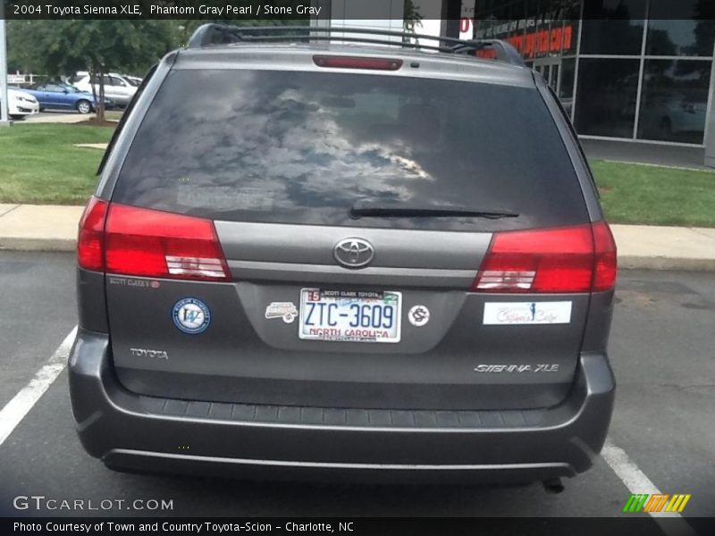 Phantom Gray Pearl / Stone Gray 2004 Toyota Sienna XLE