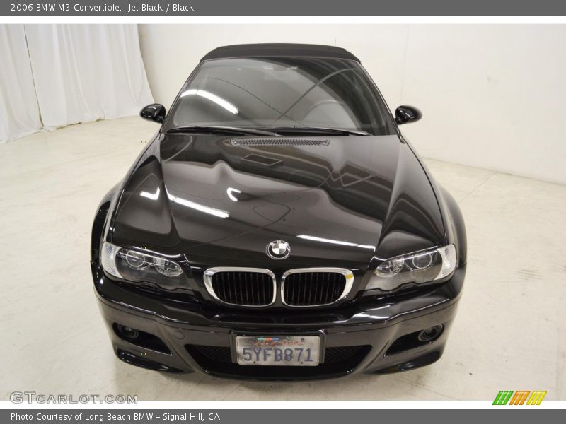 Jet Black / Black 2006 BMW M3 Convertible