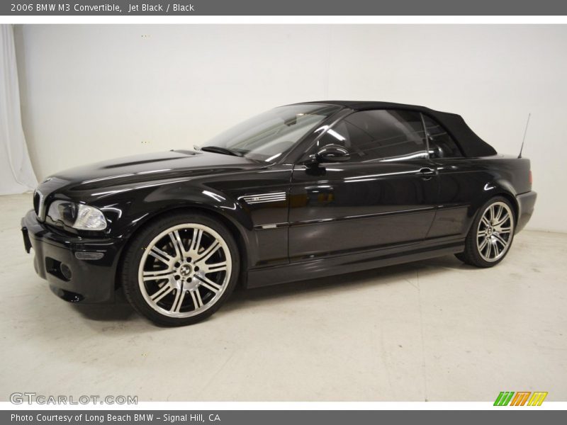 Jet Black / Black 2006 BMW M3 Convertible
