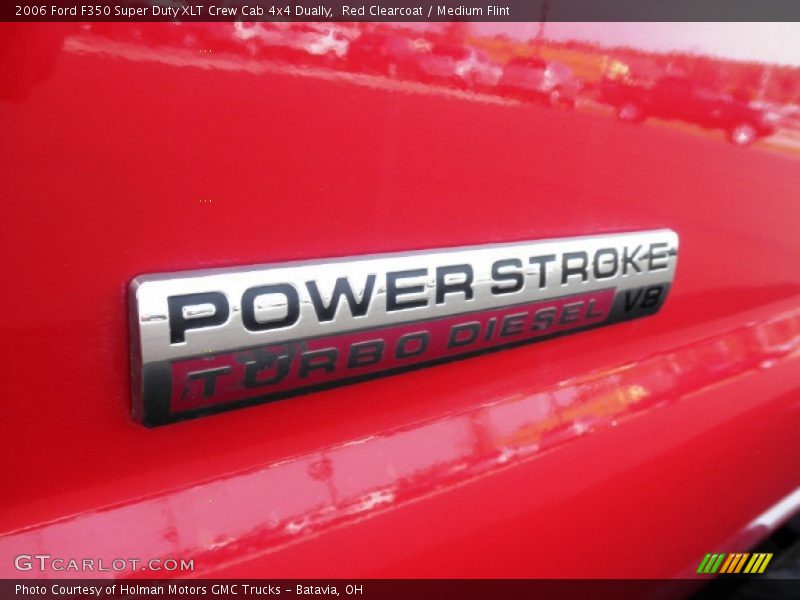 Red Clearcoat / Medium Flint 2006 Ford F350 Super Duty XLT Crew Cab 4x4 Dually