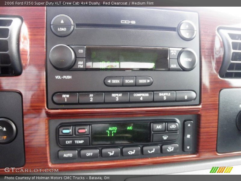 Red Clearcoat / Medium Flint 2006 Ford F350 Super Duty XLT Crew Cab 4x4 Dually