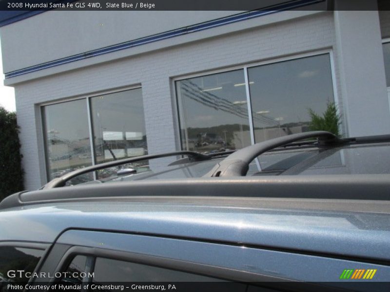 Slate Blue / Beige 2008 Hyundai Santa Fe GLS 4WD