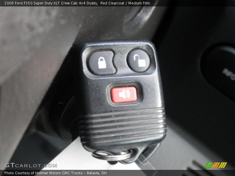 Red Clearcoat / Medium Flint 2006 Ford F350 Super Duty XLT Crew Cab 4x4 Dually