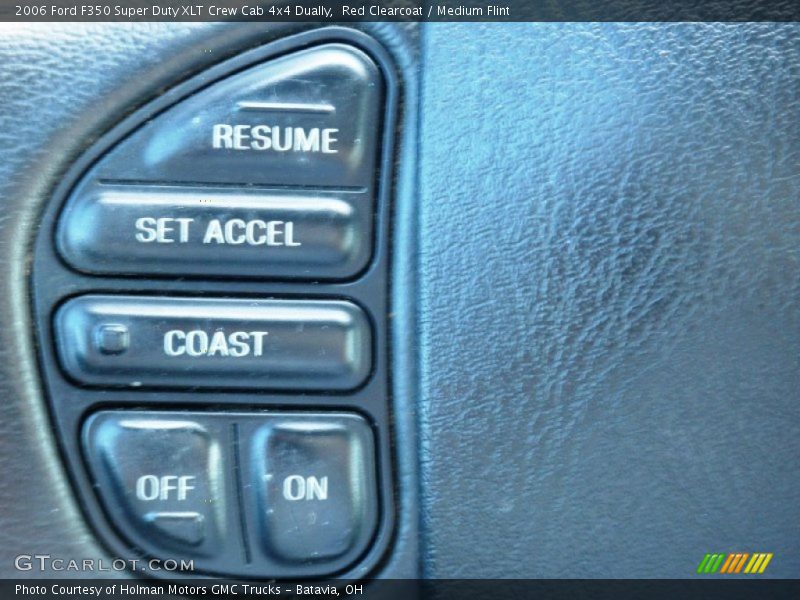 Red Clearcoat / Medium Flint 2006 Ford F350 Super Duty XLT Crew Cab 4x4 Dually