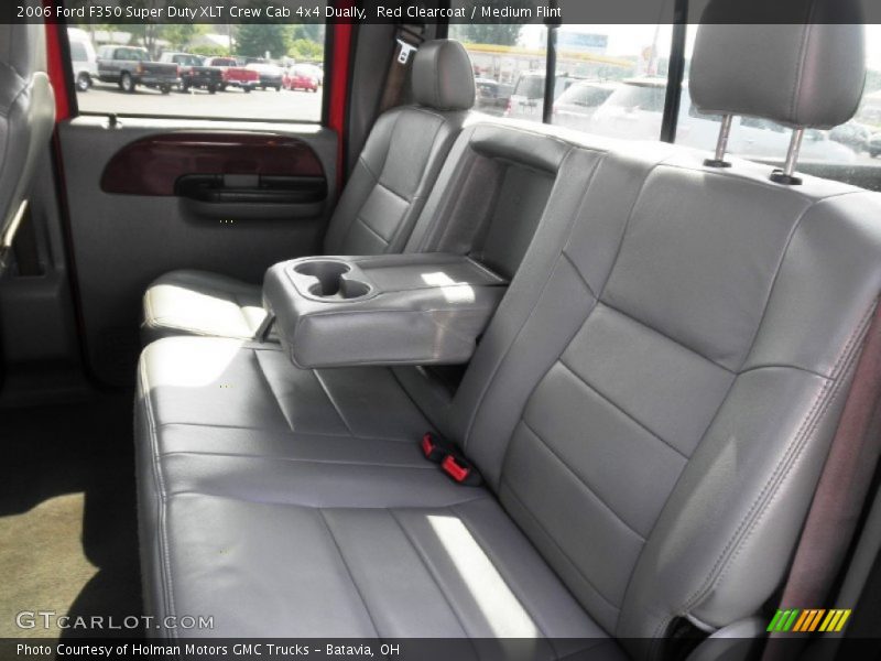 Red Clearcoat / Medium Flint 2006 Ford F350 Super Duty XLT Crew Cab 4x4 Dually