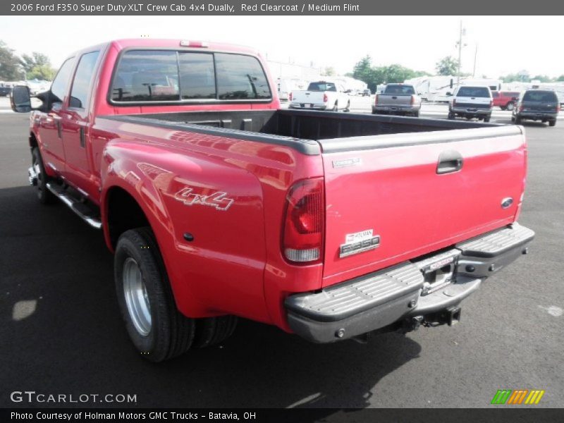 Red Clearcoat / Medium Flint 2006 Ford F350 Super Duty XLT Crew Cab 4x4 Dually
