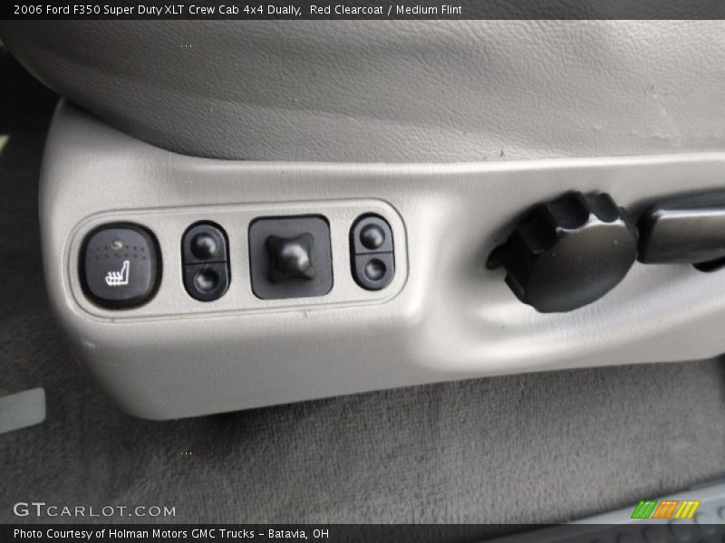 Red Clearcoat / Medium Flint 2006 Ford F350 Super Duty XLT Crew Cab 4x4 Dually