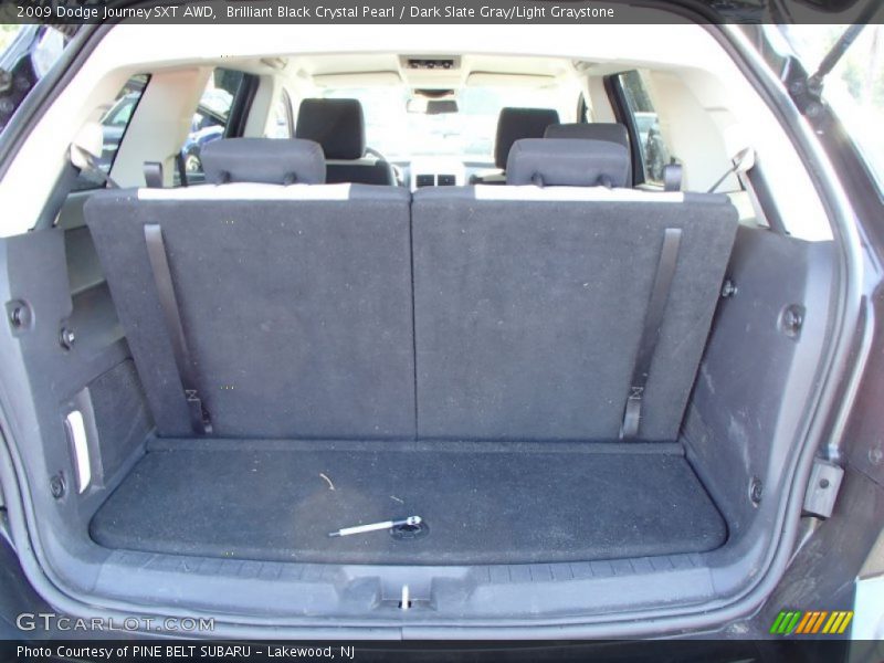 Brilliant Black Crystal Pearl / Dark Slate Gray/Light Graystone 2009 Dodge Journey SXT AWD