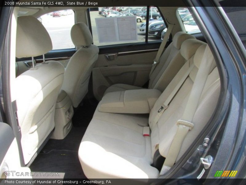 Slate Blue / Beige 2008 Hyundai Santa Fe GLS 4WD