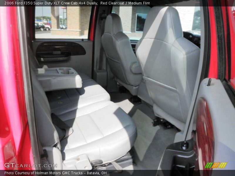 Red Clearcoat / Medium Flint 2006 Ford F350 Super Duty XLT Crew Cab 4x4 Dually
