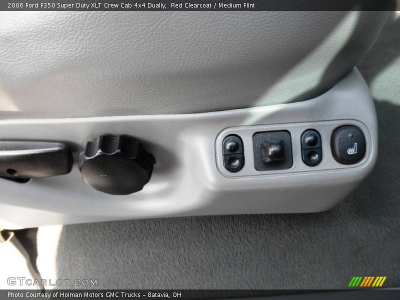 Red Clearcoat / Medium Flint 2006 Ford F350 Super Duty XLT Crew Cab 4x4 Dually