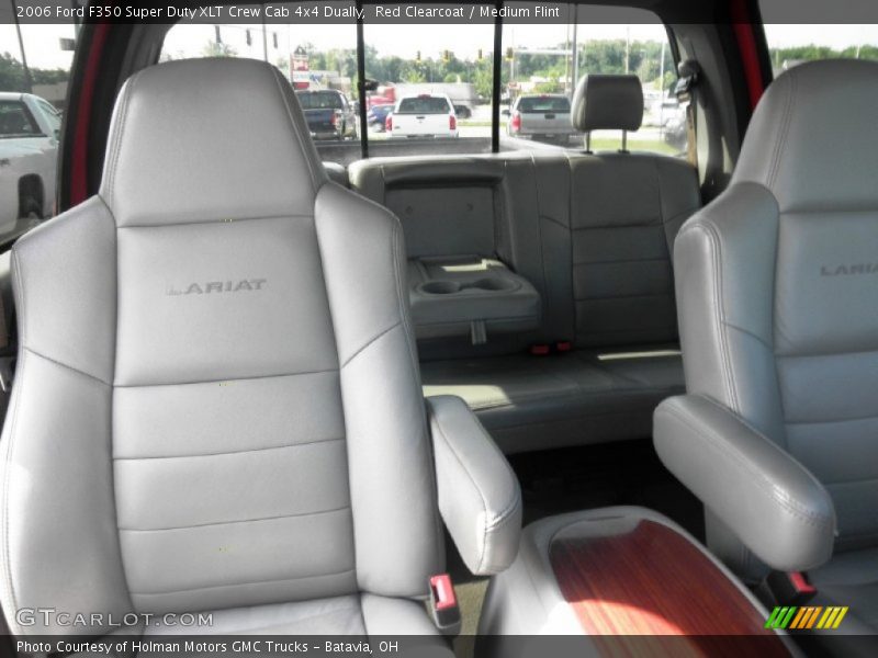 Red Clearcoat / Medium Flint 2006 Ford F350 Super Duty XLT Crew Cab 4x4 Dually