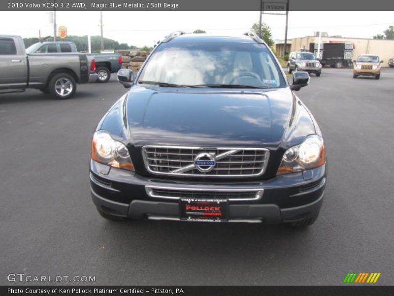 Magic Blue Metallic / Soft Beige 2010 Volvo XC90 3.2 AWD