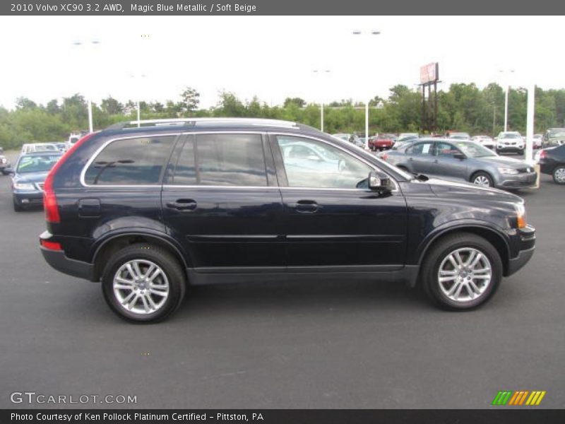 Magic Blue Metallic / Soft Beige 2010 Volvo XC90 3.2 AWD