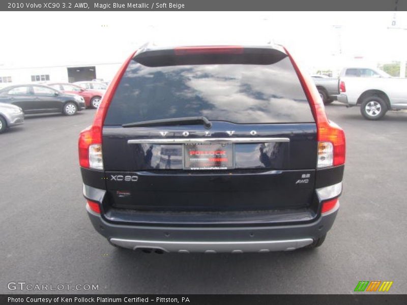 Magic Blue Metallic / Soft Beige 2010 Volvo XC90 3.2 AWD