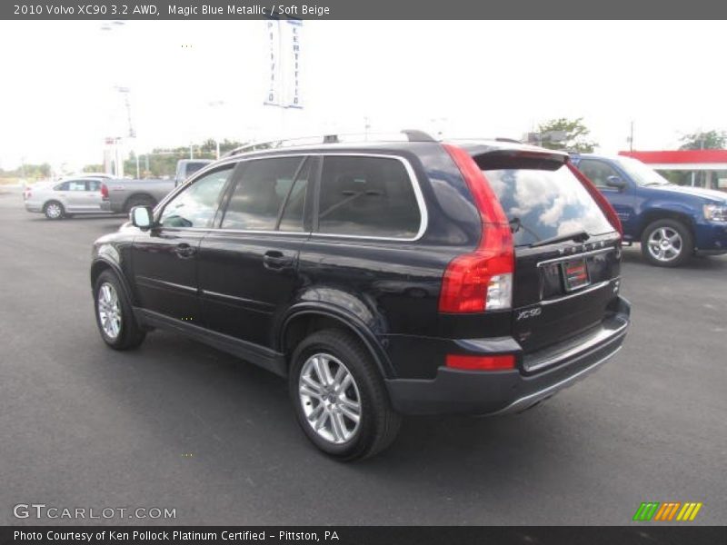 Magic Blue Metallic / Soft Beige 2010 Volvo XC90 3.2 AWD