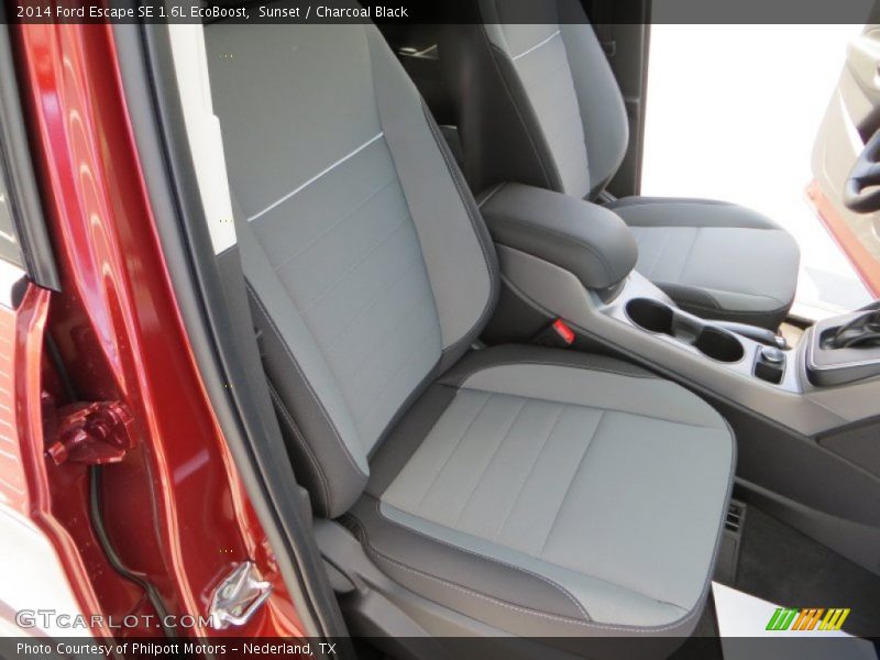Sunset / Charcoal Black 2014 Ford Escape SE 1.6L EcoBoost