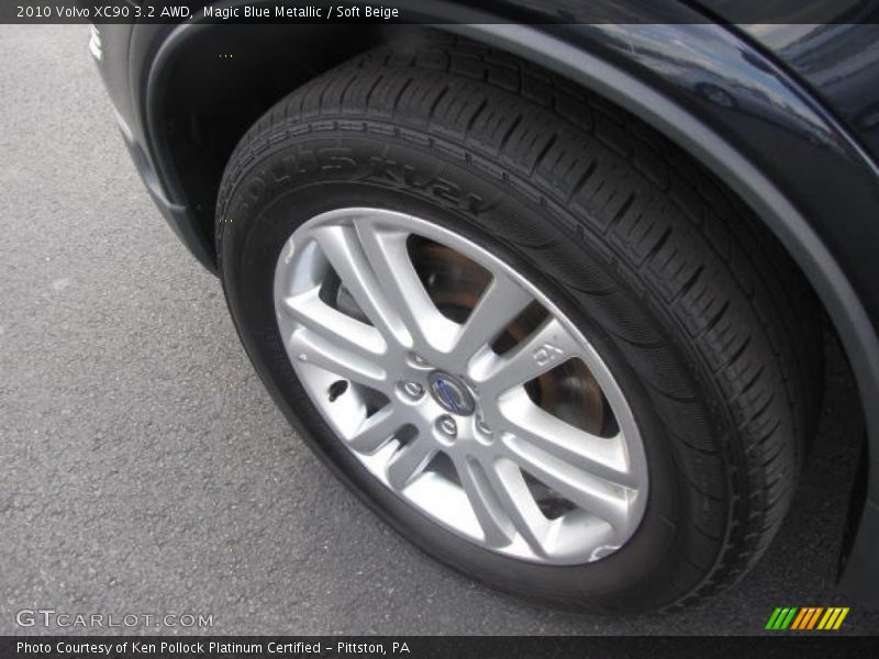 Magic Blue Metallic / Soft Beige 2010 Volvo XC90 3.2 AWD