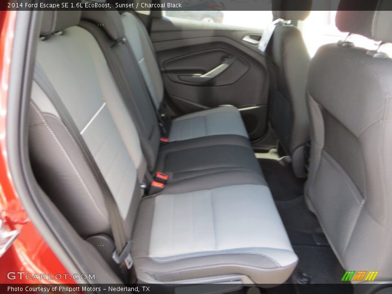 Sunset / Charcoal Black 2014 Ford Escape SE 1.6L EcoBoost
