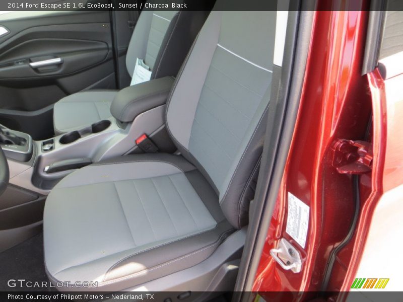 Sunset / Charcoal Black 2014 Ford Escape SE 1.6L EcoBoost