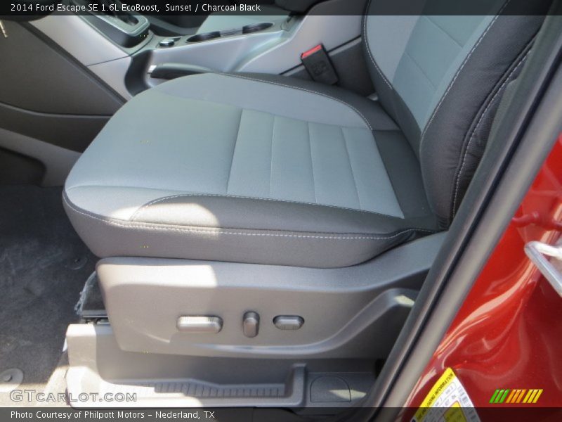 Sunset / Charcoal Black 2014 Ford Escape SE 1.6L EcoBoost