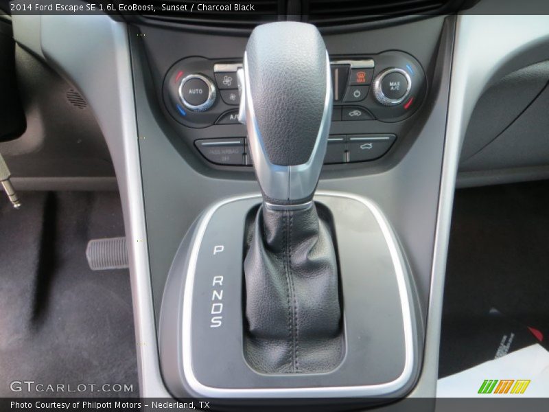 Sunset / Charcoal Black 2014 Ford Escape SE 1.6L EcoBoost