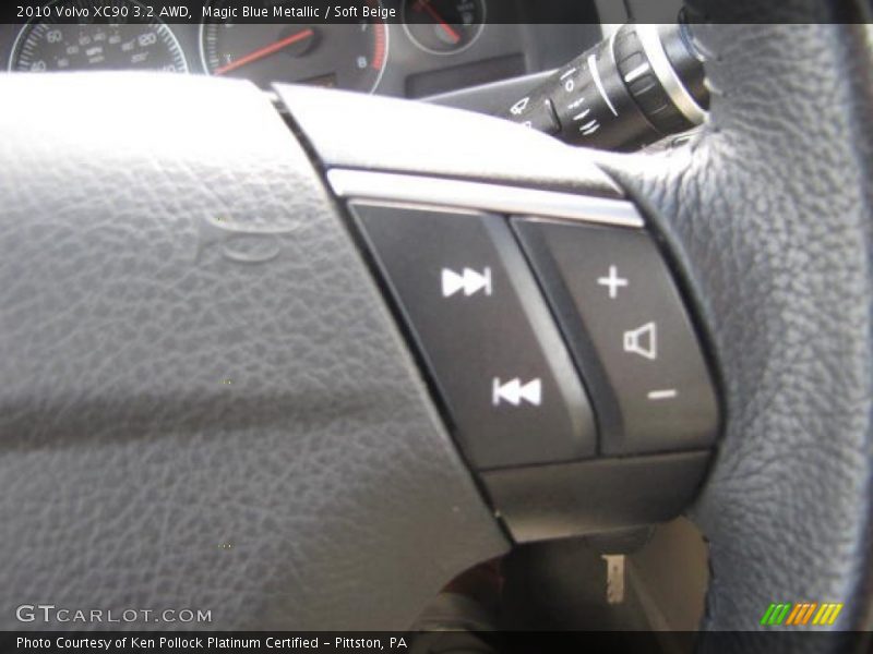 Magic Blue Metallic / Soft Beige 2010 Volvo XC90 3.2 AWD