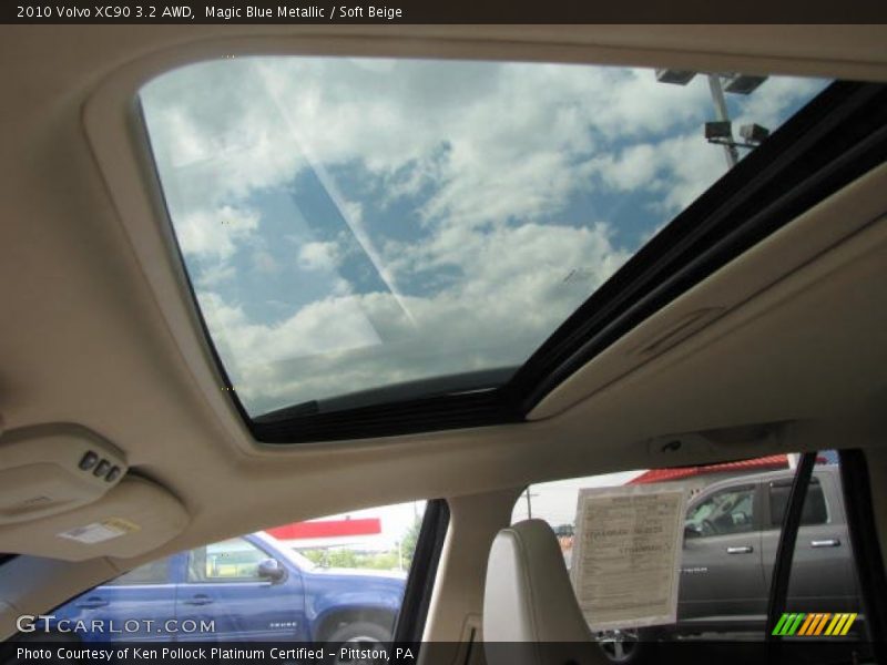 Magic Blue Metallic / Soft Beige 2010 Volvo XC90 3.2 AWD