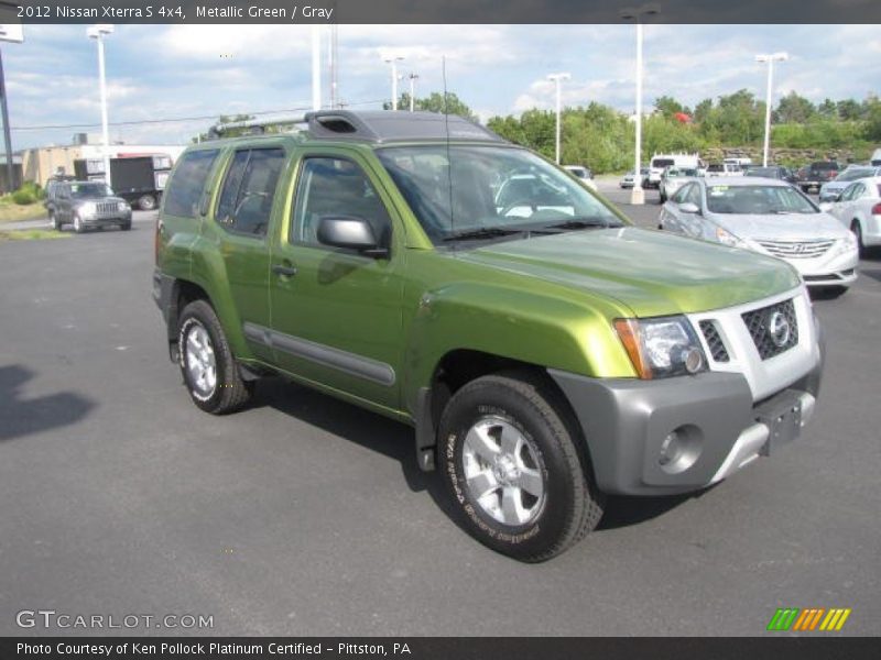 Metallic Green / Gray 2012 Nissan Xterra S 4x4