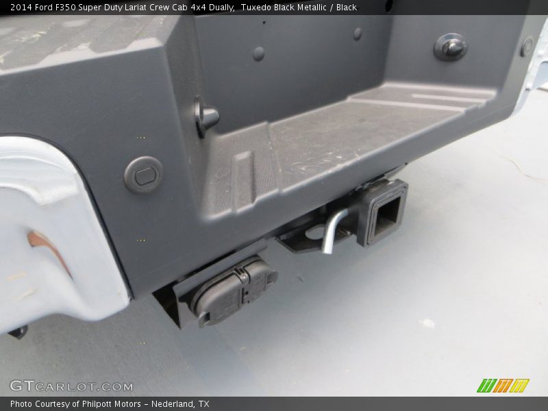 Tuxedo Black Metallic / Black 2014 Ford F350 Super Duty Lariat Crew Cab 4x4 Dually