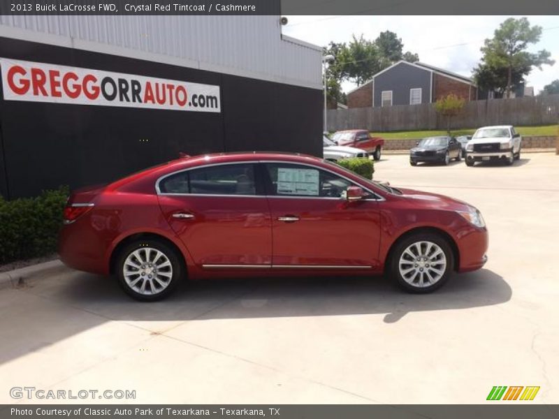 Crystal Red Tintcoat / Cashmere 2013 Buick LaCrosse FWD
