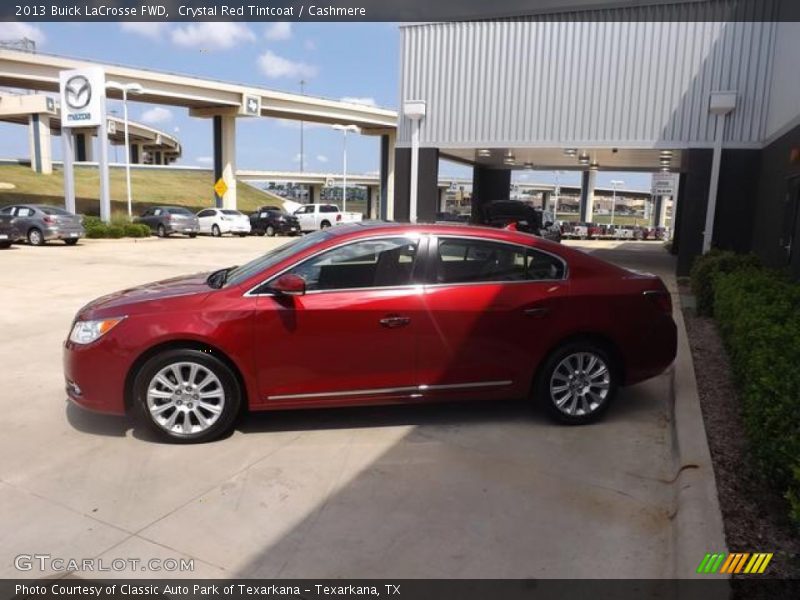 Crystal Red Tintcoat / Cashmere 2013 Buick LaCrosse FWD