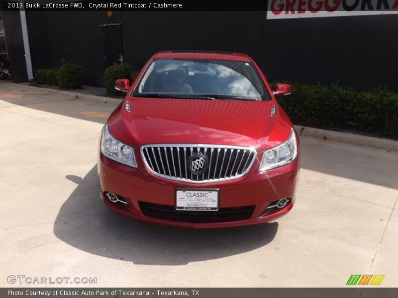 Crystal Red Tintcoat / Cashmere 2013 Buick LaCrosse FWD