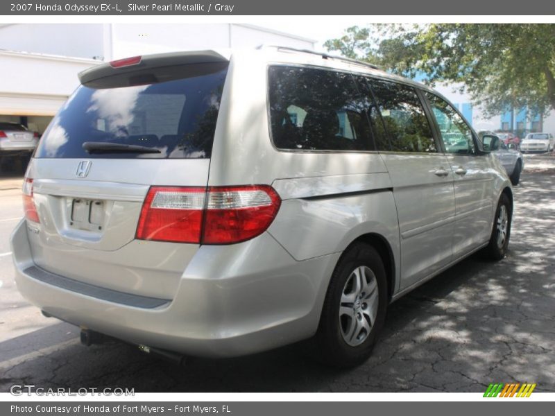 Silver Pearl Metallic / Gray 2007 Honda Odyssey EX-L